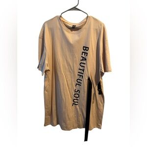 SHEIN Beige T-Shirt